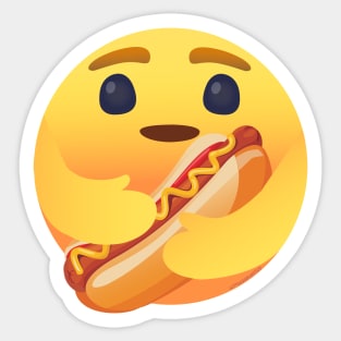 Hot Dog Lover Sticker